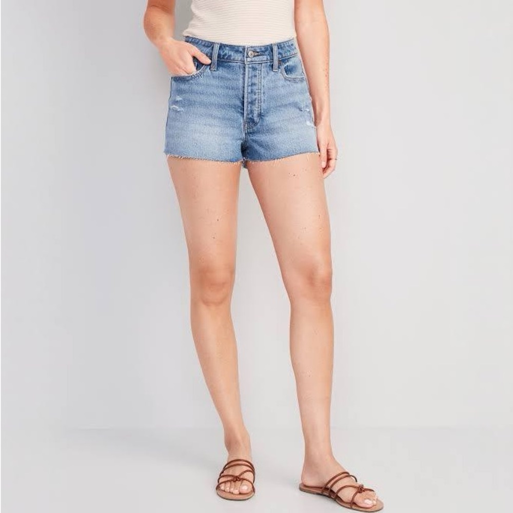 NWT Old Navy Cutoff Denim Shorts Size 12